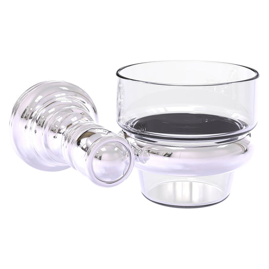 Allied Brass Carolina 4.3" x 4" Polished Chrome Solid Brass Wall-Mounted Votive Candle Holder