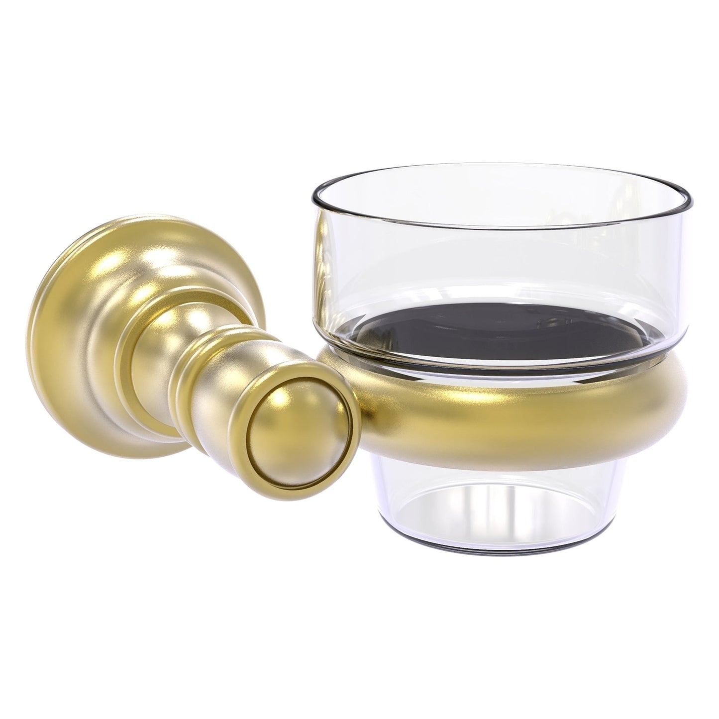 Allied Brass Carolina 4.3" x 4" Satin Brass Solid Brass Wall-Mounted Votive Candle Holder