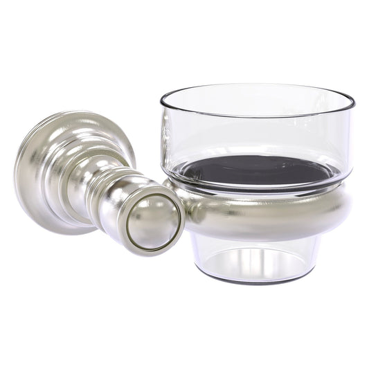 Allied Brass Carolina 4.3" x 4" Satin Nickel Solid Brass Wall-Mounted Votive Candle Holder