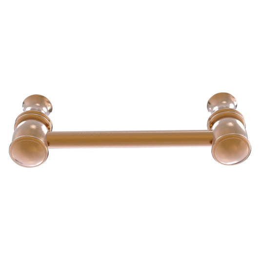 Allied Brass Carolina 4.8" x 1.7" Brushed Bronze Solid Brass Cabinet Pull