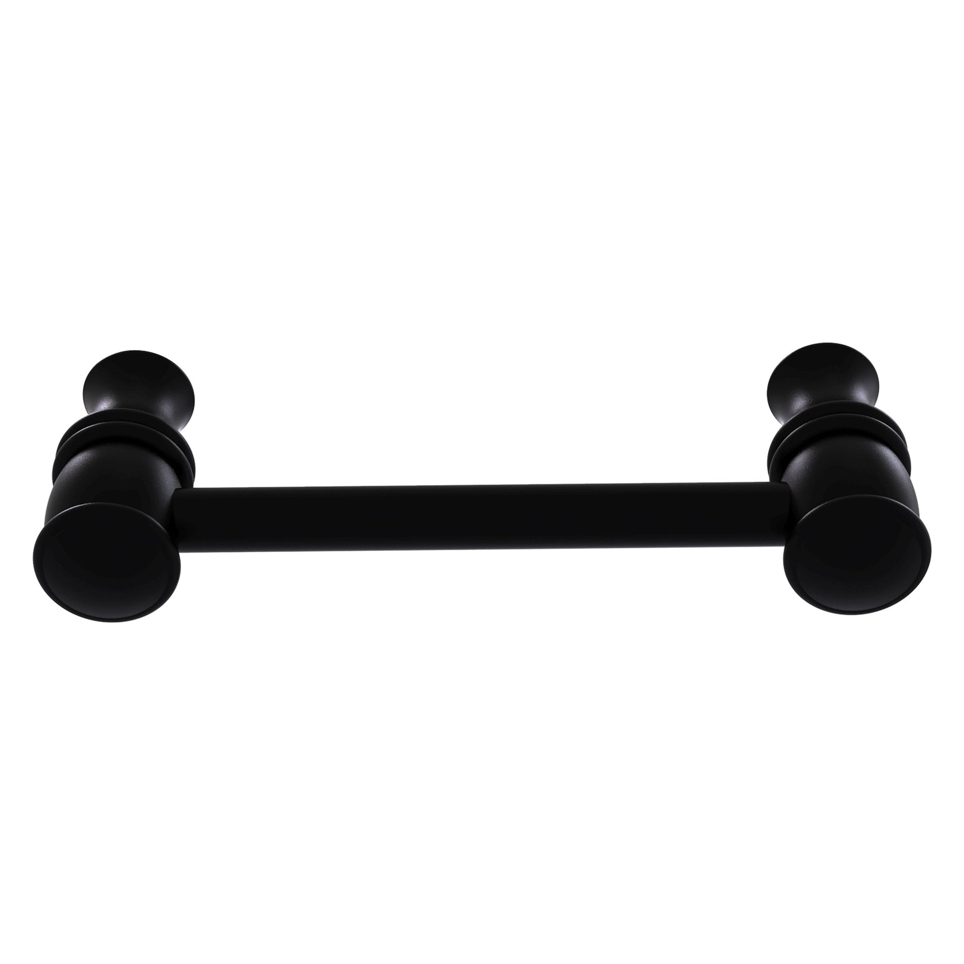 Allied Brass Carolina 4.8" x 1.7" Matte Black Solid Brass Cabinet Pull