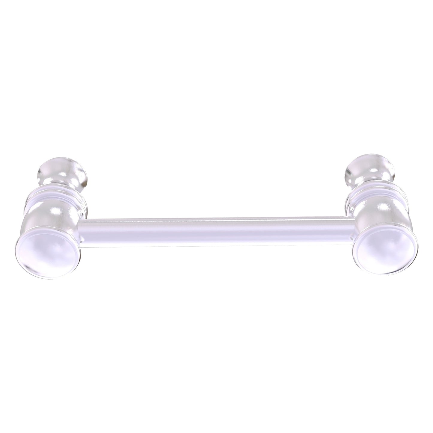 Allied Brass Carolina 4.8" x 1.7" Satin Chrome Solid Brass Cabinet Pull