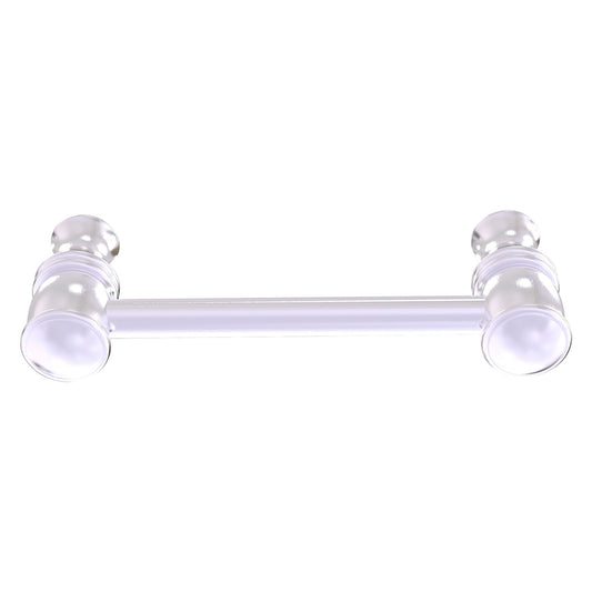 Allied Brass Carolina 4.8" x 1.7" Satin Chrome Solid Brass Cabinet Pull