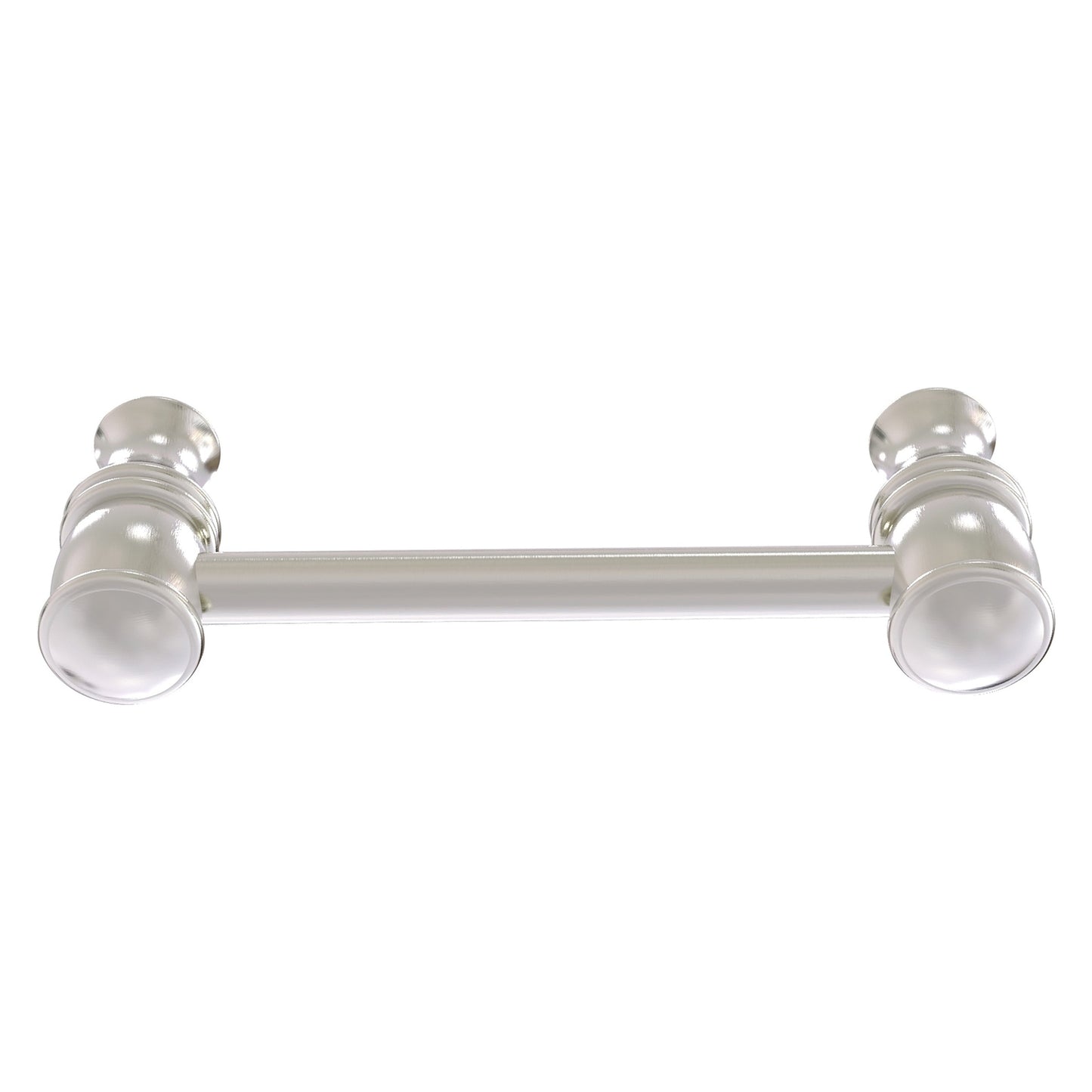 Allied Brass Carolina 4.8" x 1.7" Satin Nickel Solid Brass Cabinet Pull