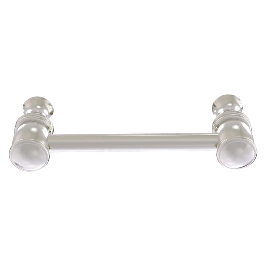Allied Brass Carolina 4.8" x 1.7" Satin Nickel Solid Brass Cabinet Pull