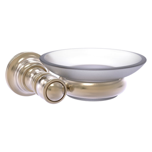 Allied Brass Carolina 5" x 4.6" Antique Pewter Solid Brass Wall-Mounted Soap Dish