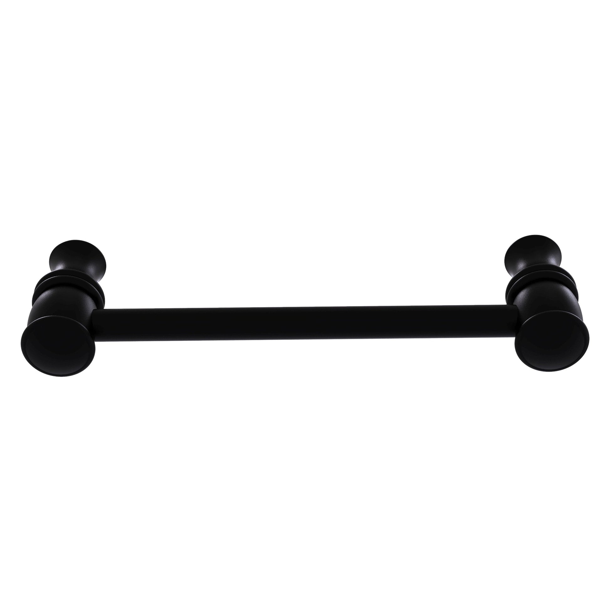 Allied Brass Carolina 5.8" x 1.7" Matte Black Solid Brass Cabinet Pull