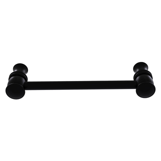 Allied Brass Carolina 5.8" x 1.7" Matte Black Solid Brass Cabinet Pull