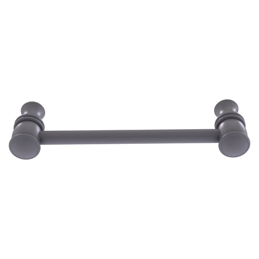 Allied Brass Carolina 5.8" x 1.7" Matte Gray Solid Brass Cabinet Pull