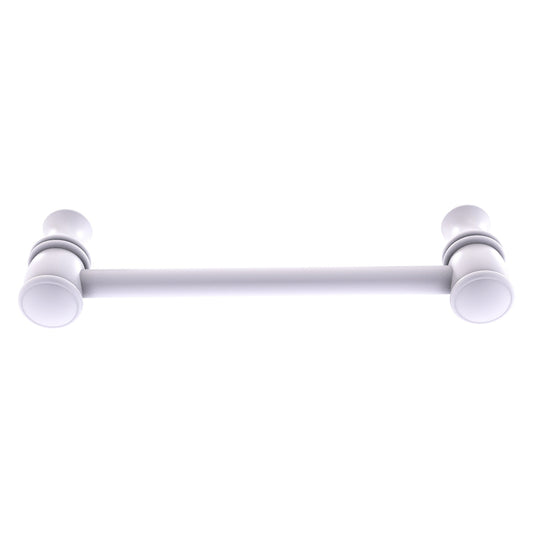 Allied Brass Carolina 5.8" x 1.7" Matte White Solid Brass Cabinet Pull