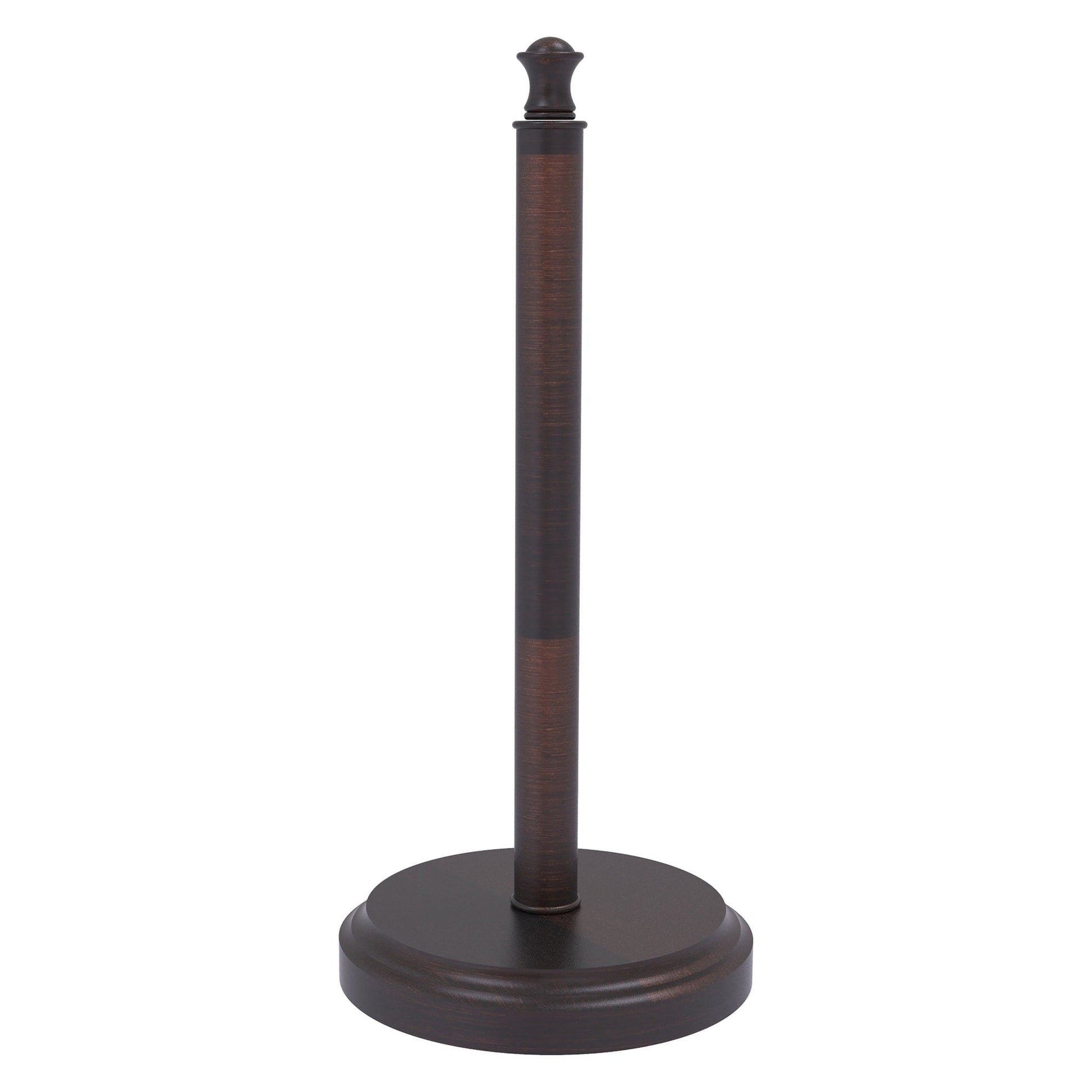 Allied Brass Carolina 6.5" x 6.5" Venetian Bronze Solid Brass Countertop Paper Towel Stand