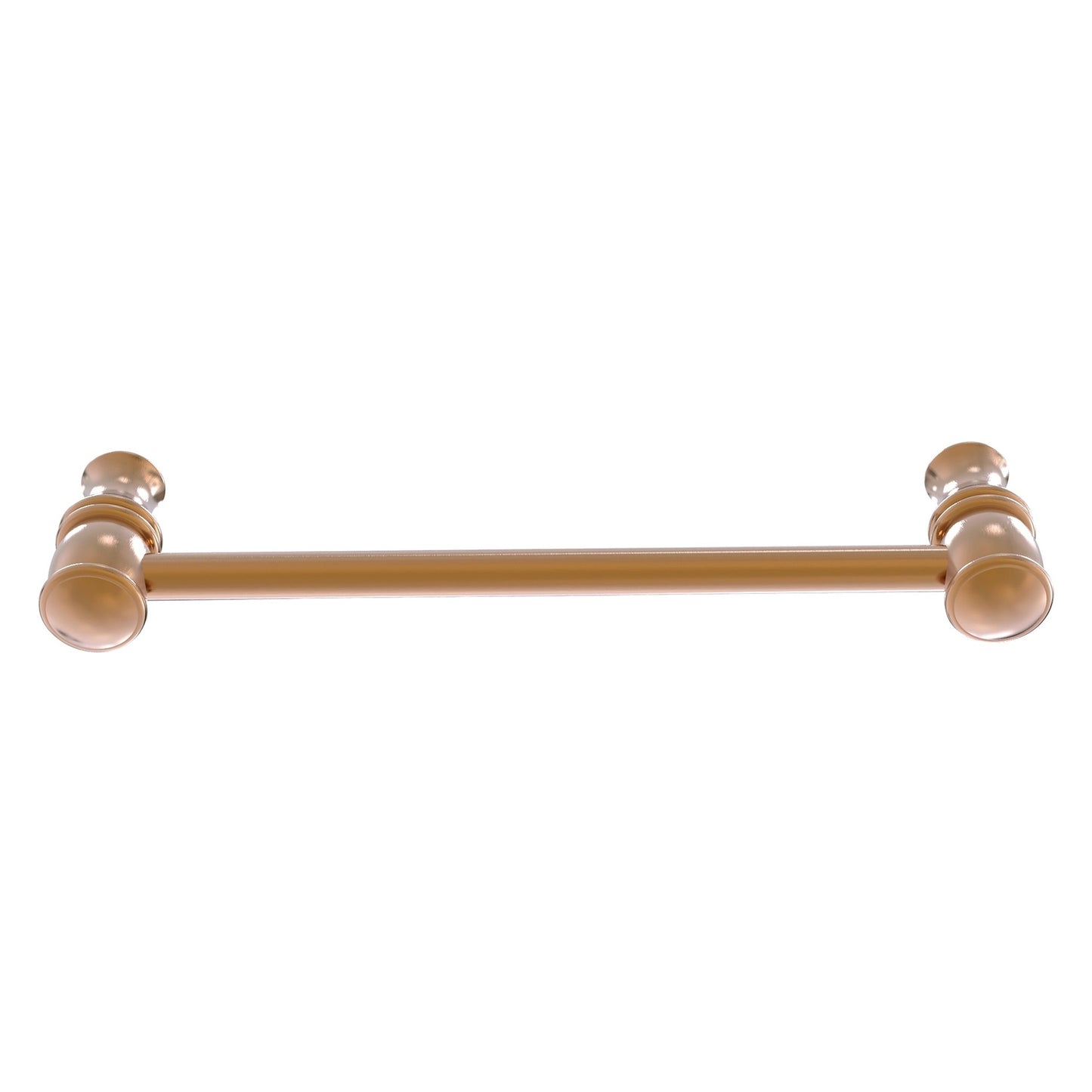 Allied Brass Carolina 6.8" x 1.7" Brushed Bronze Solid Brass Cabinet Pull