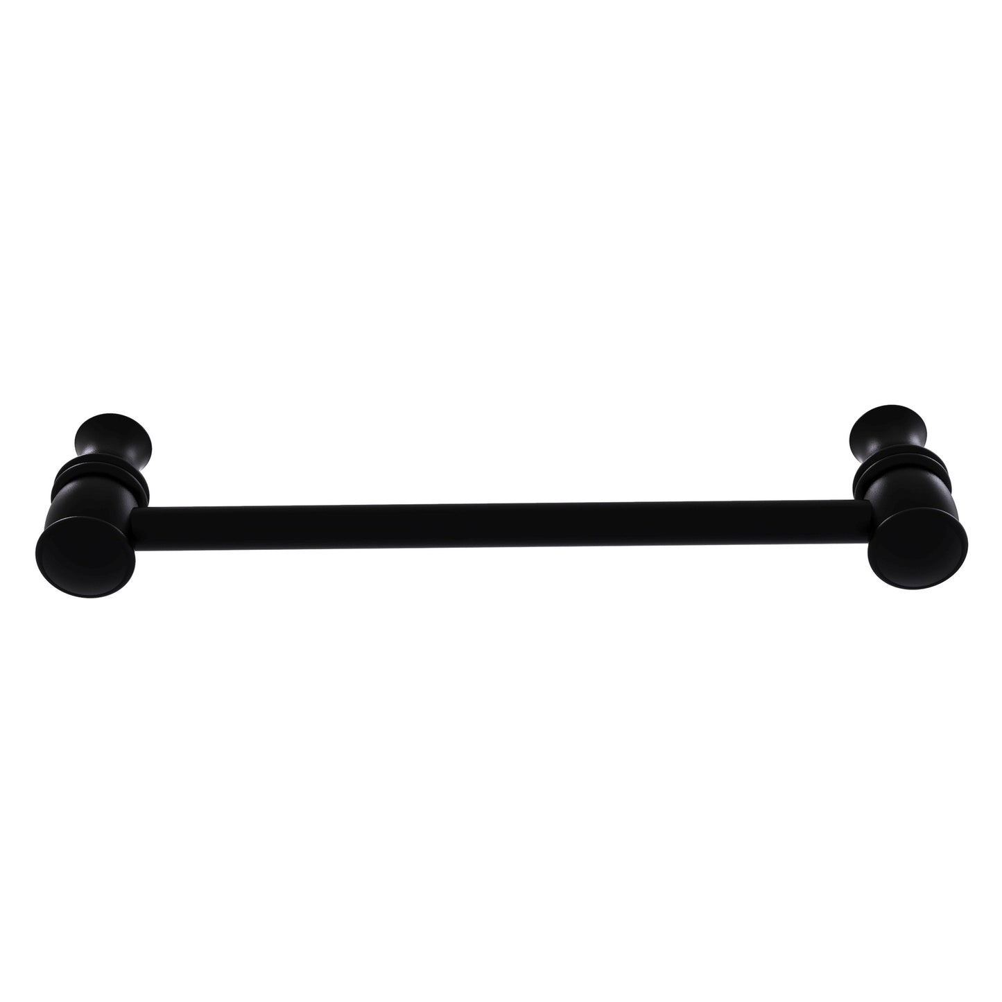 Allied Brass Carolina 6.8" x 1.7" Matte Black Solid Brass Cabinet Pull