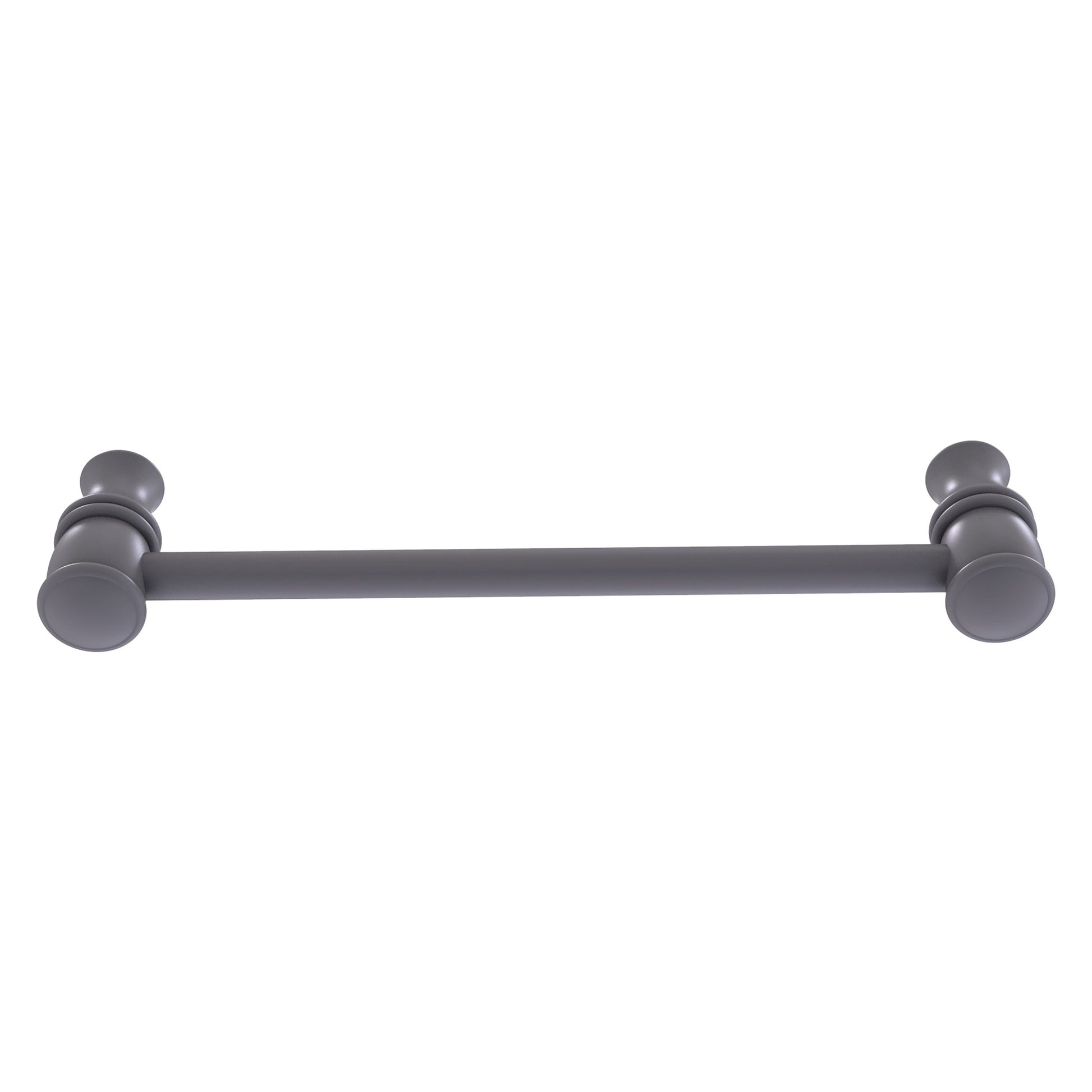Allied Brass Carolina 6.8" x 1.7" Matte Gray Solid Brass Cabinet Pull
