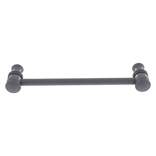 Allied Brass Carolina 6.8" x 1.7" Matte Gray Solid Brass Cabinet Pull