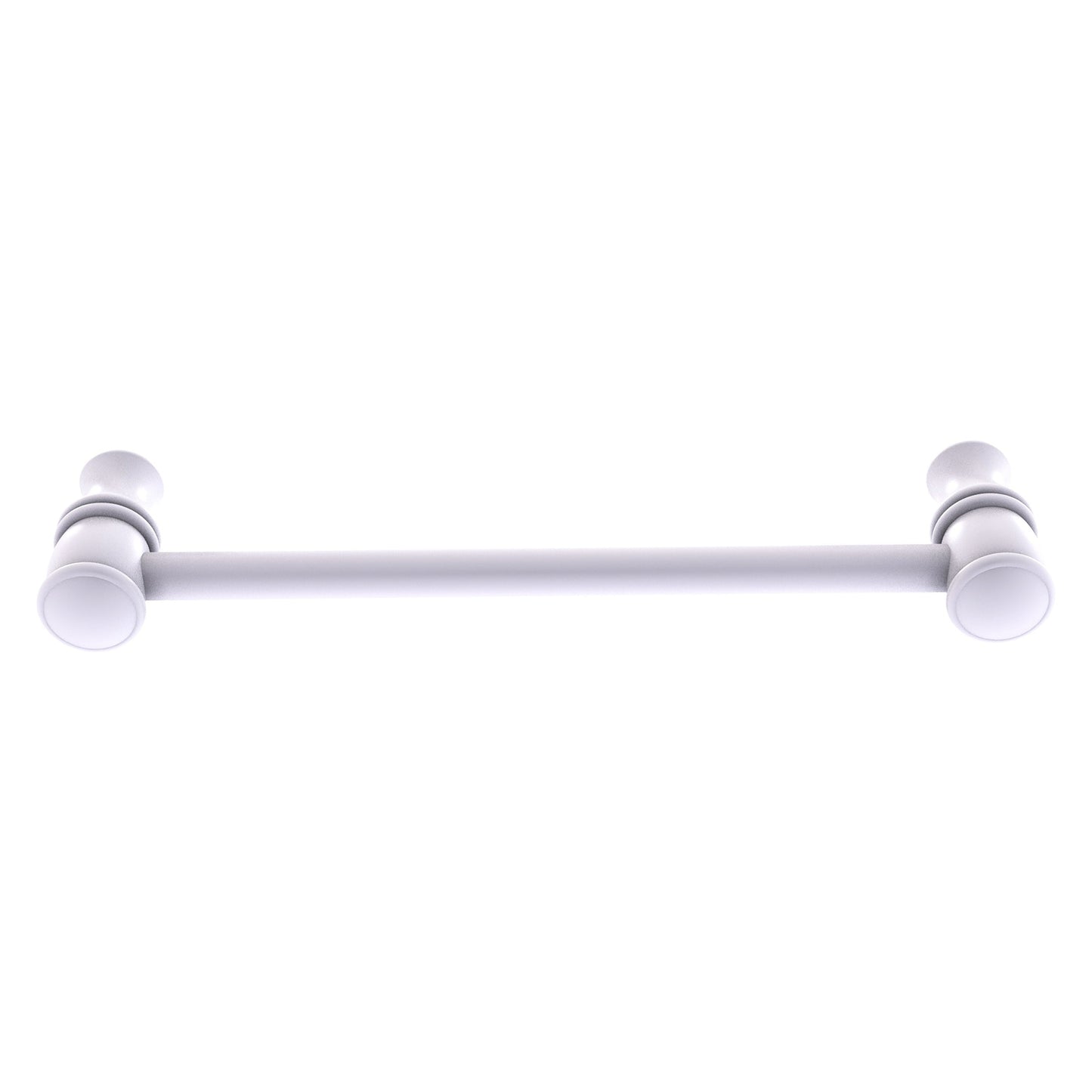Allied Brass Carolina 6.8" x 1.7" Matte White Solid Brass Cabinet Pull