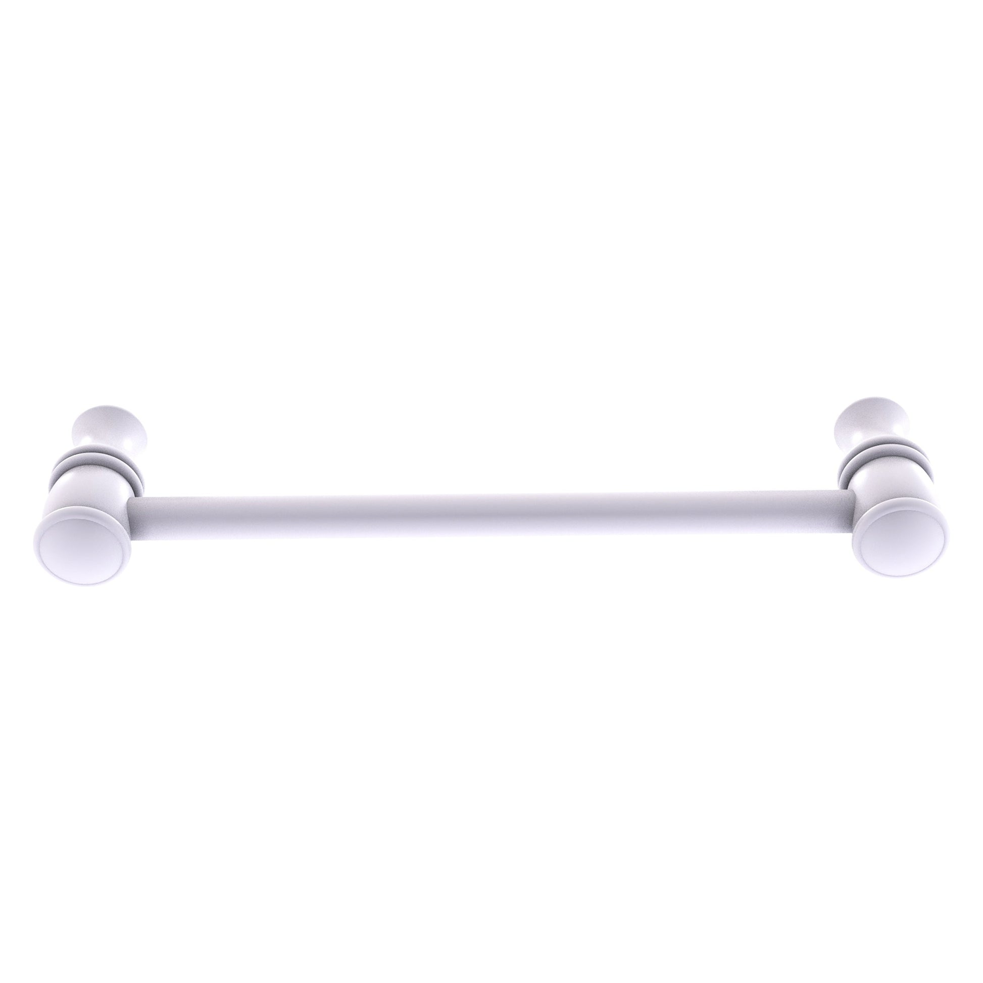 Allied Brass Carolina 6.8" x 1.7" Matte White Solid Brass Cabinet Pull