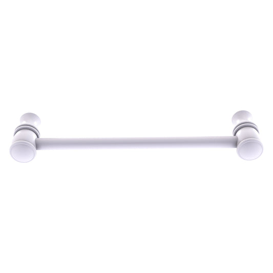 Allied Brass Carolina 6.8" x 1.7" Matte White Solid Brass Cabinet Pull