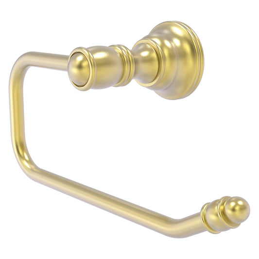 Allied Brass Carolina 8" x 3.3" Satin Brass Solid Brass Euro-Style Toilet Tissue Holder