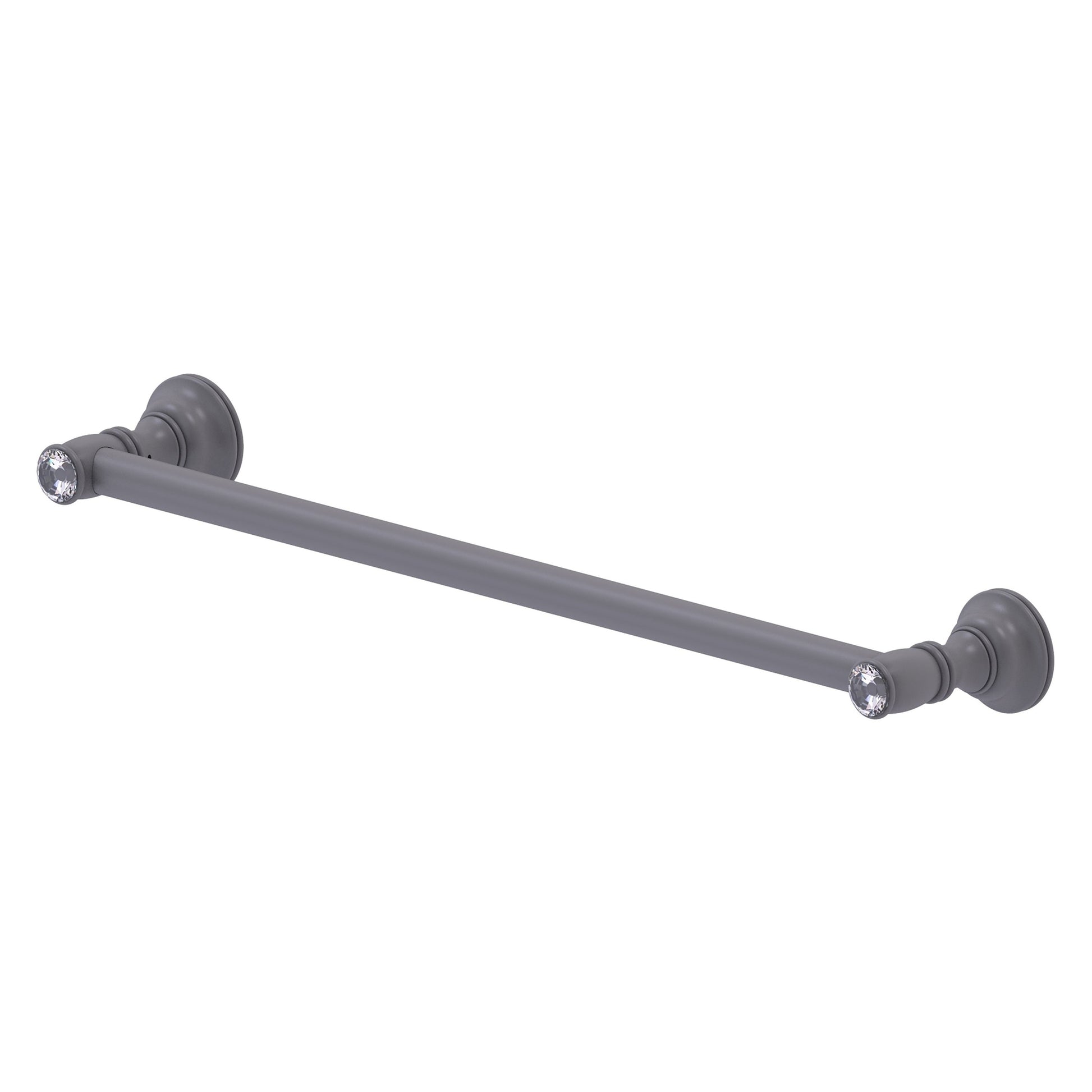 Allied Brass Carolina 30-in Antique Brass Wall Mount Double Towel Bar