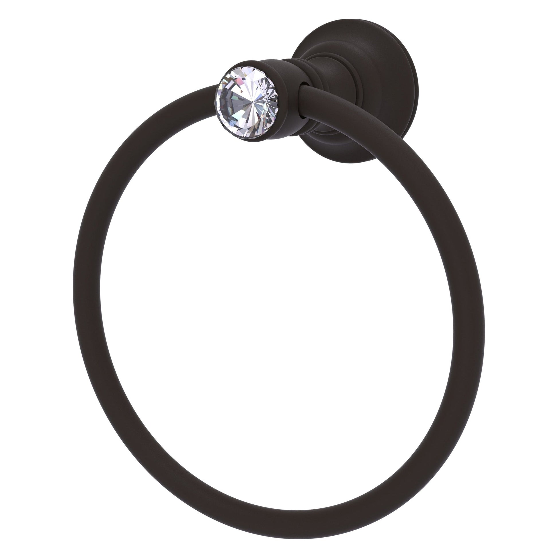 Allied Brass Carolina Collection Towel Ring in Unlacquered Brass