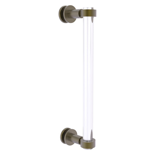 Allied Brass Clearview 13" x 1.7" Antique Brass Solid Brass Single Side Shower Door Pull