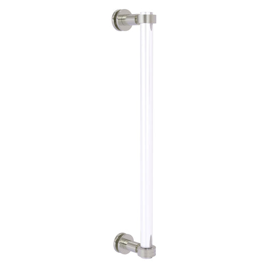 Allied Brass Clearview 19" x 4" Satin Nickel Solid Brass Single Side Shower Door Pull