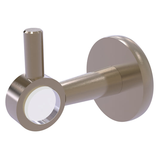 Allied Brass Clearview 2.64" x 3.84" Antique Pewter Solid Brass Robe Hook