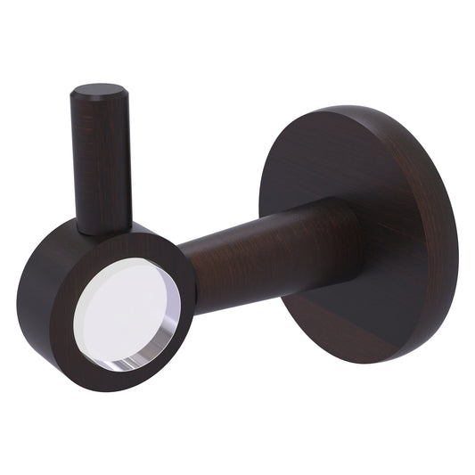 Allied Brass Clearview 2.64" x 3.84" Venetian Bronze Solid Brass Robe Hook