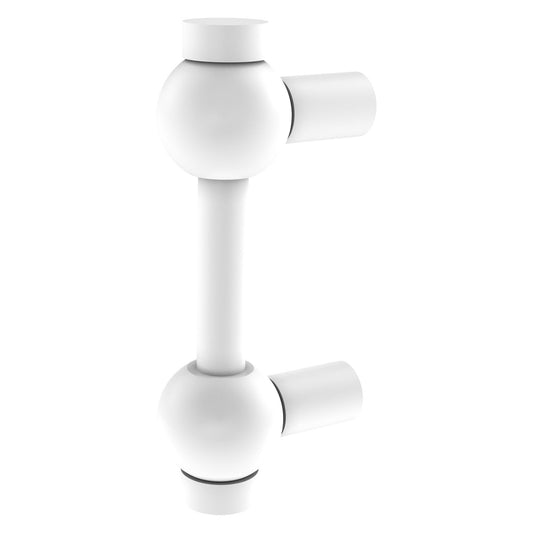 Allied Brass D-20 3" x 1" Matte White Solid Brass Cabinet Pull
