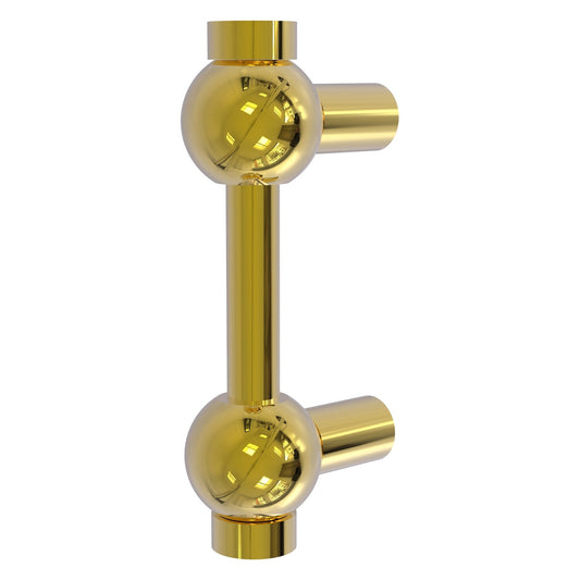 Allied Brass D-20 3" x 1" Polished Brass Solid Brass Cabinet Pull