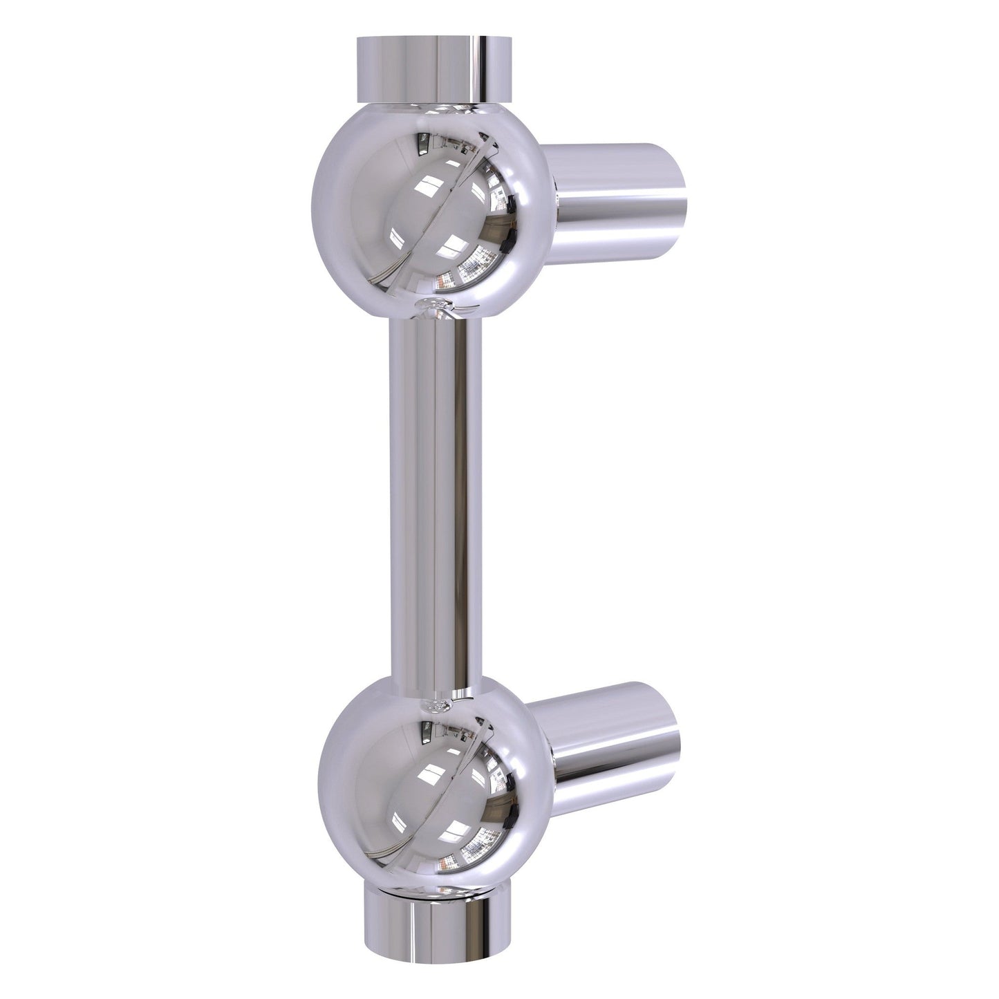 Allied Brass D-20 3" x 1" Polished Chrome Solid Brass Cabinet Pull