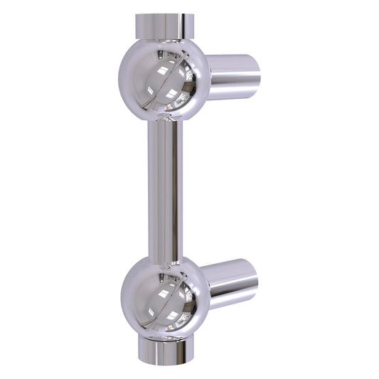 Allied Brass D-20 3" x 1" Polished Chrome Solid Brass Cabinet Pull