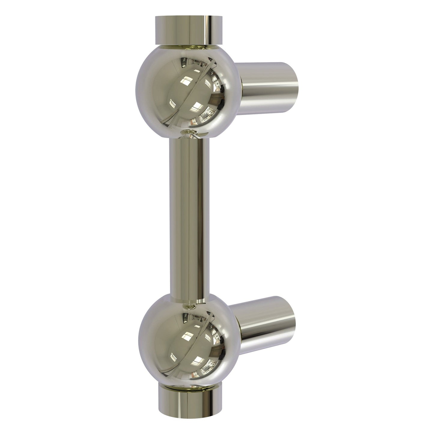 Allied Brass D-20 3" x 1" Polished Nickel Solid Brass Cabinet Pull