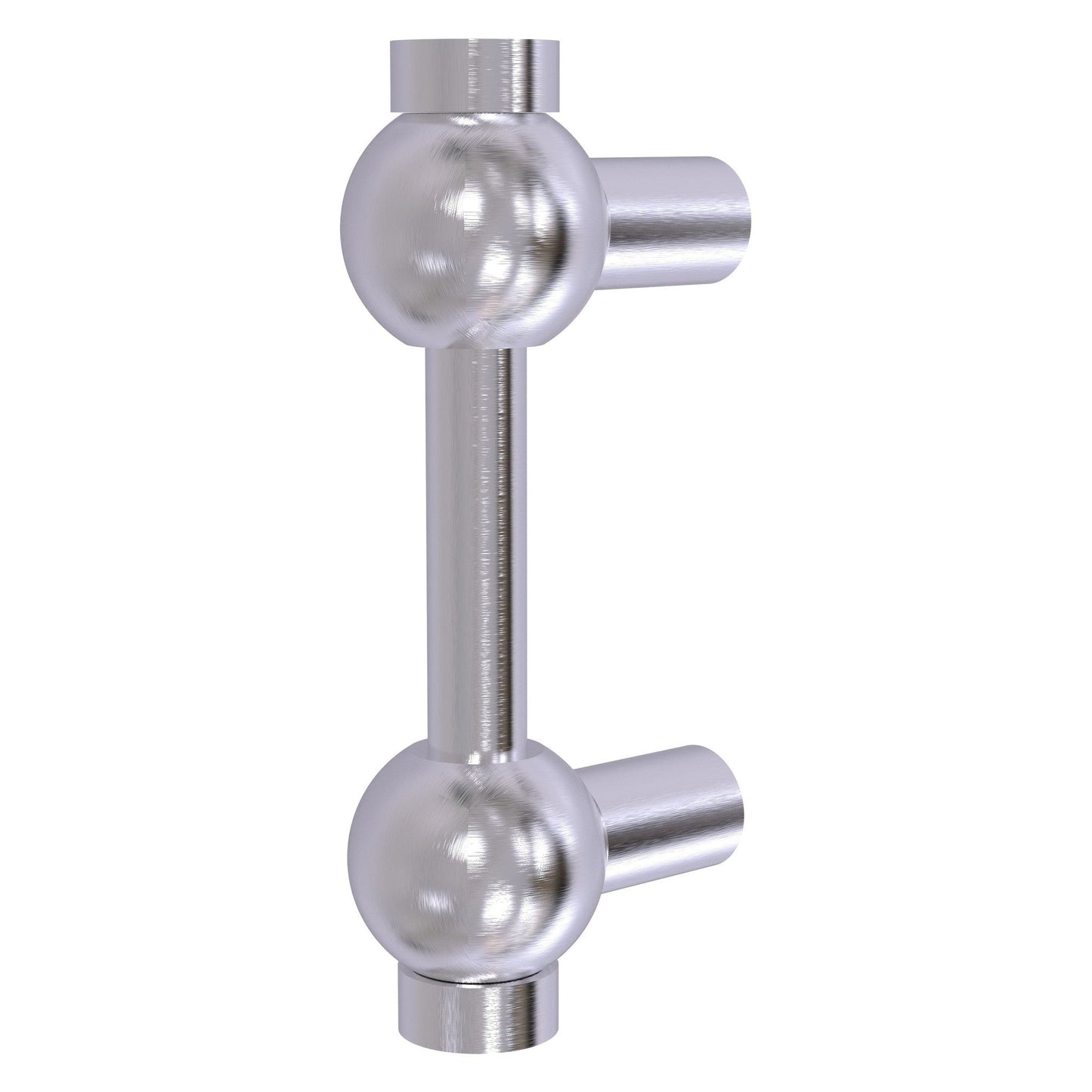 Allied Brass D-20 3" x 1" Satin Chrome Solid Brass Cabinet Pull