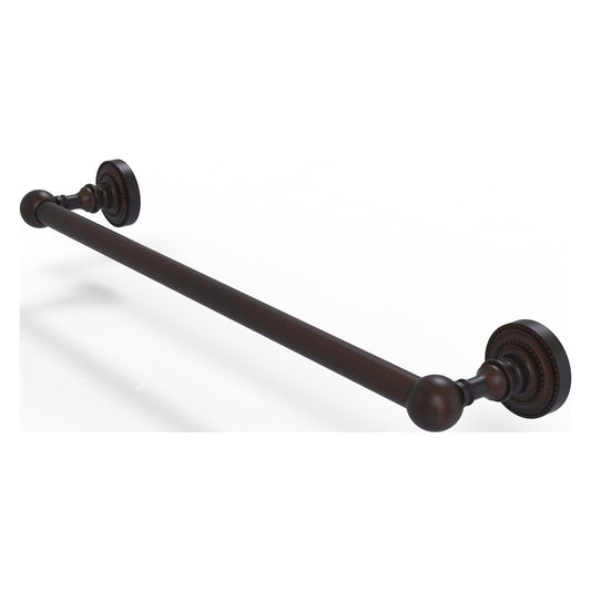 Allied Brass Dottingham 26.2" x 3.7" Venetian Bronze Solid Brass Towel Bar