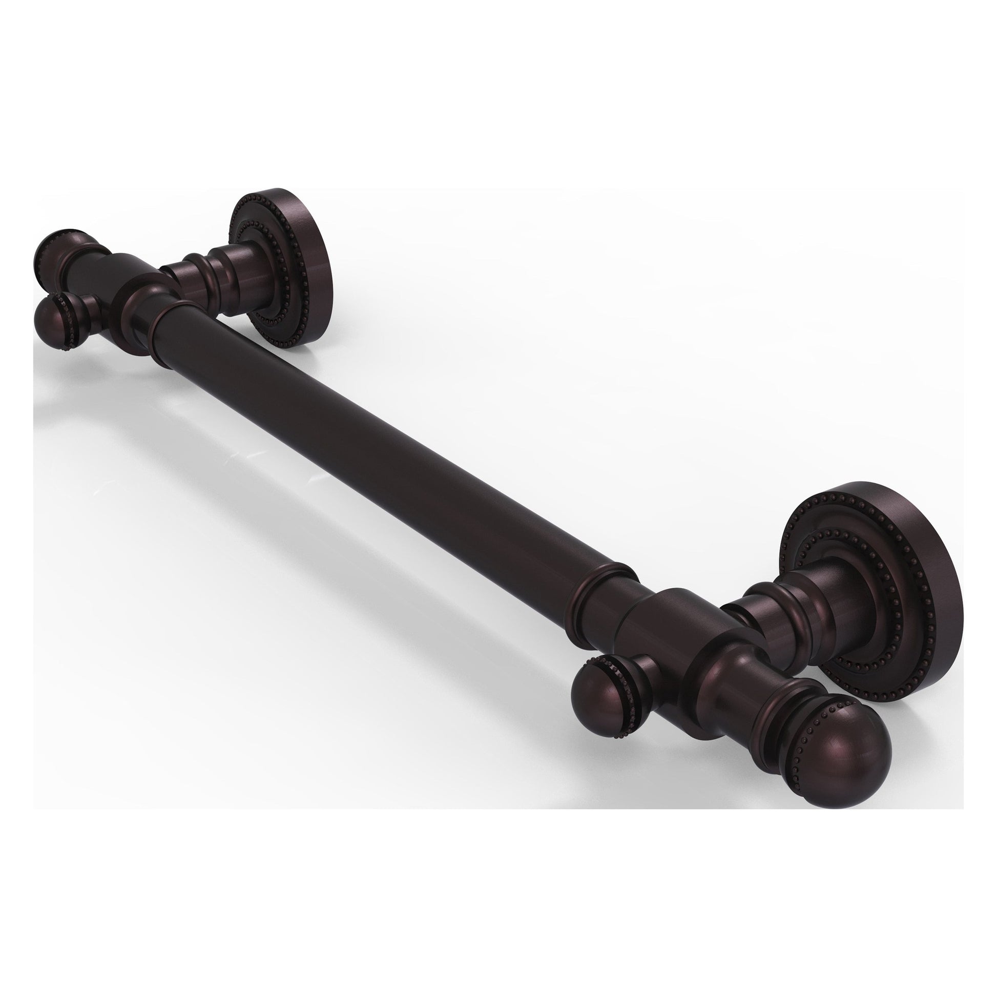 Allied Brass Dottingham 28.85" x 3.92" Antique Bronze Solid Brass Grab Bar Smooth