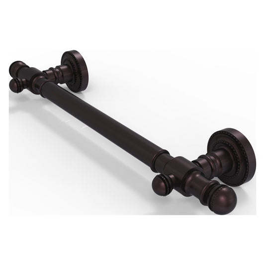 Allied Brass Dottingham 28.85" x 3.92" Antique Bronze Solid Brass Grab Bar Smooth
