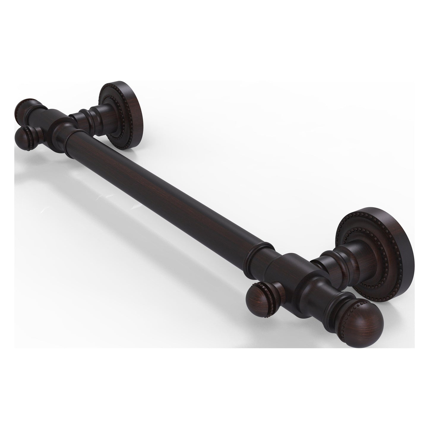 Allied Brass Dottingham 28.85" x 3.92" Venetian Bronze Solid Brass Grab Bar Smooth