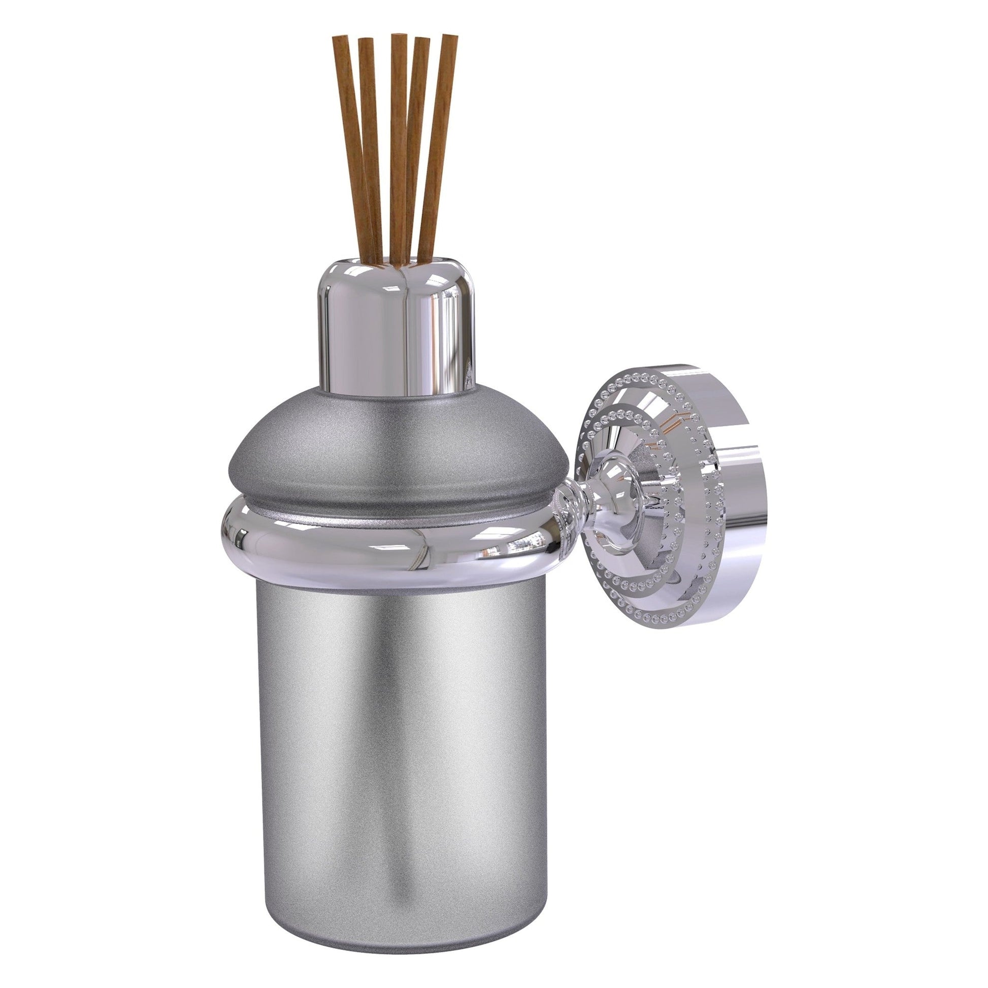 Allied Brass Dottingham 2.8" x 4.65" Polished Chrome Solid Brass Wall-Mounted Scent Stick Holder