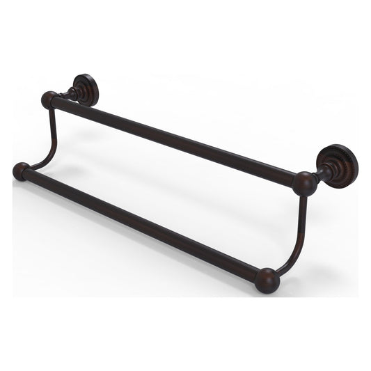 Allied Brass Dottingham 36" x 38" Venetian Bronze Solid Brass Double Towel Bar