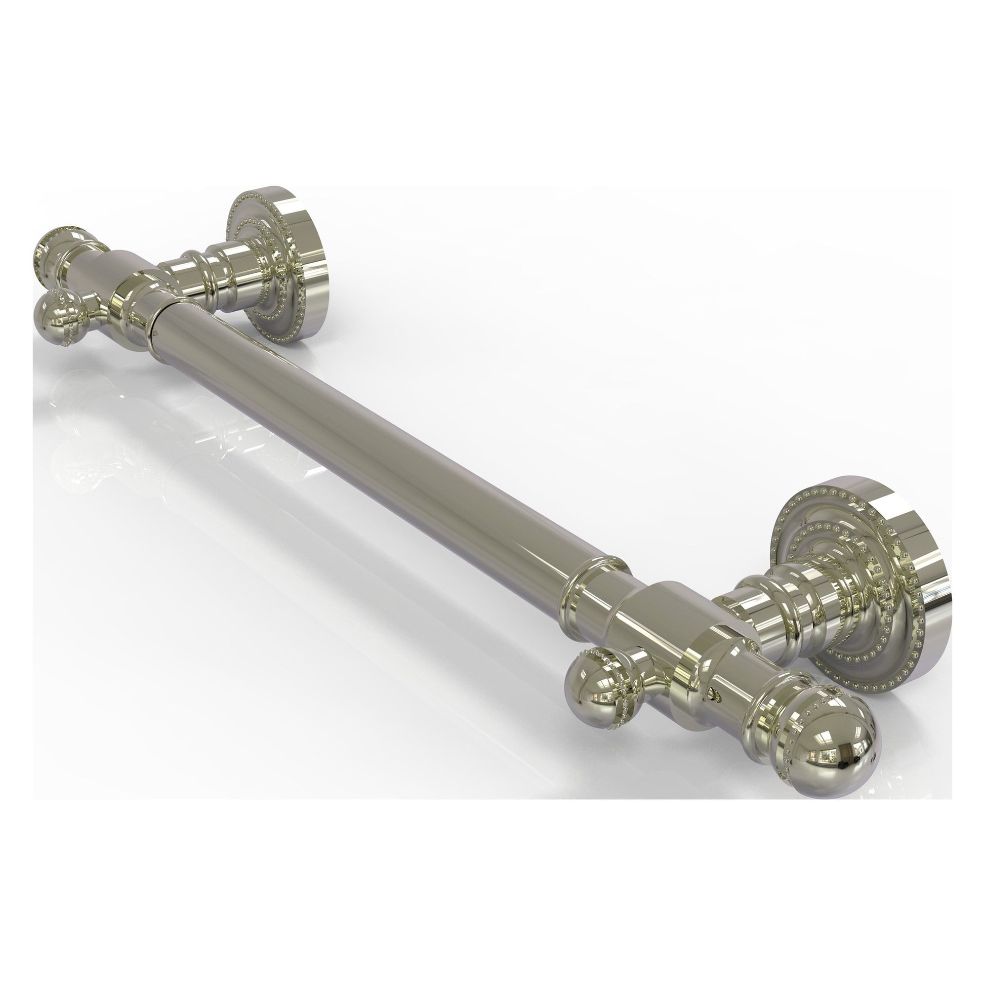 Allied Brass Dottingham 36.85" x 3.92" Polished Nickel Solid Brass Grab Bar Smooth