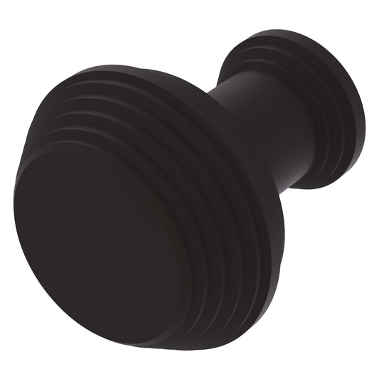 Allied Brass E-1 1" x 1" Oil Rubbed Bronze Solid Brass Designer Cabinet Knob