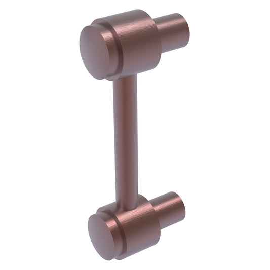 Allied Brass F-20 3" x 1" Antique Copper Solid Brass Cabinet Pull