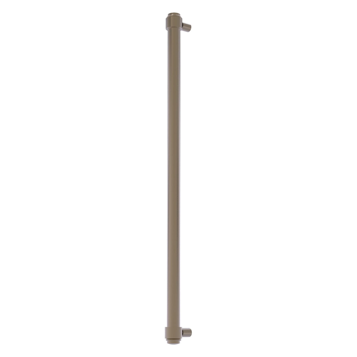 Allied Brass F-30-RP 18" x 1" Antique Pewter Solid Brass Refrigerator Pull