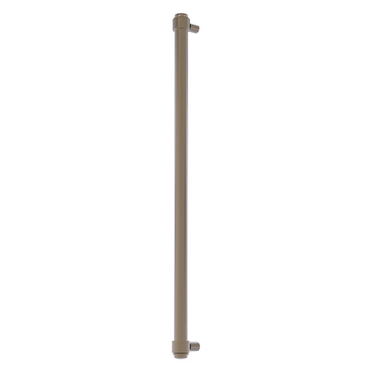 Allied Brass F-30-RP 18" x 1" Antique Pewter Solid Brass Refrigerator Pull