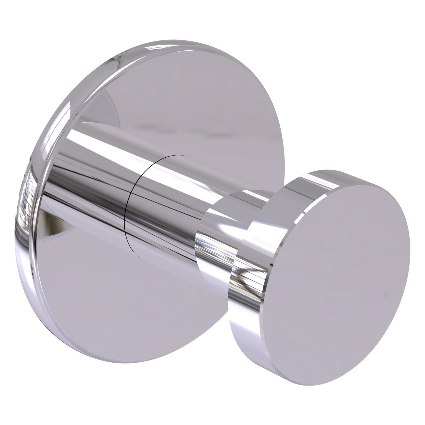 Allied Brass Fresno 3" x 2" Polished Chrome Solid Brass Robe Hook