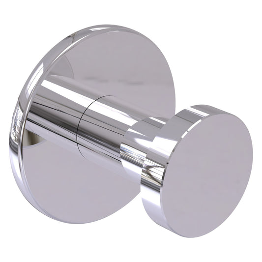 Allied Brass Fresno 3" x 2" Polished Chrome Solid Brass Robe Hook