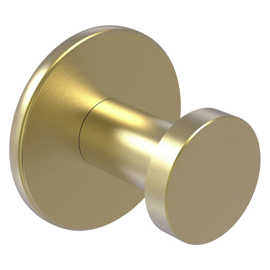 Allied Brass Fresno 3" x 2" Satin Brass Solid Brass Robe Hook