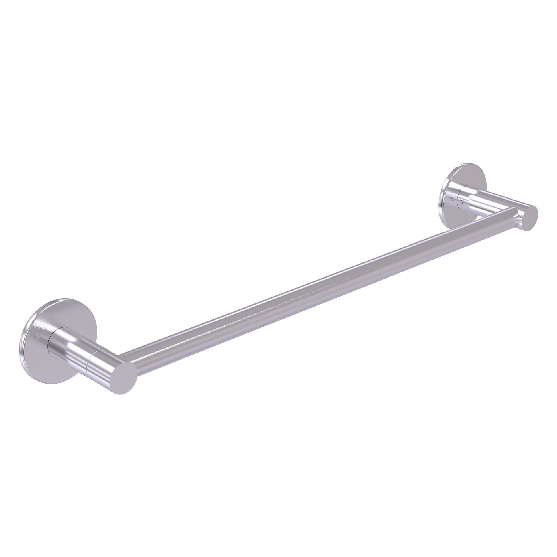 Allied Brass Fresno 36" x 38" Satin Chrome Solid Brass Towel Bar